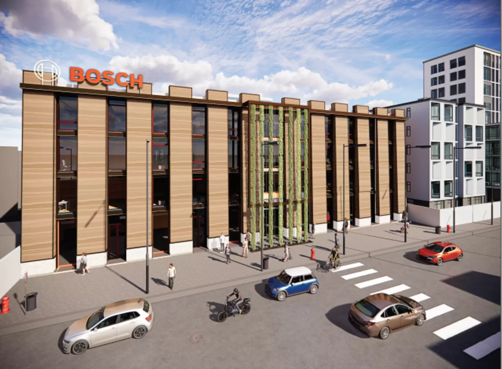 construction21 :  Nouveau siège de Bosch..